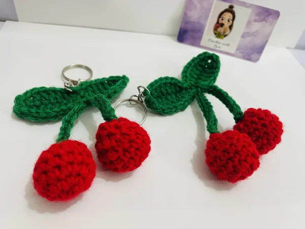 Cherry keychain