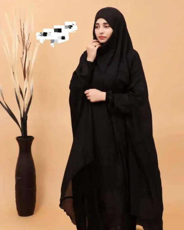 Light Brown Printed Swiss Lawn Namaz Chador - 1 Pc Comfort and Style