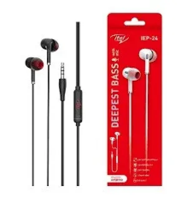 itel - Superior SOUND - Deep Base Handsfree Earphones - (IEP-24)