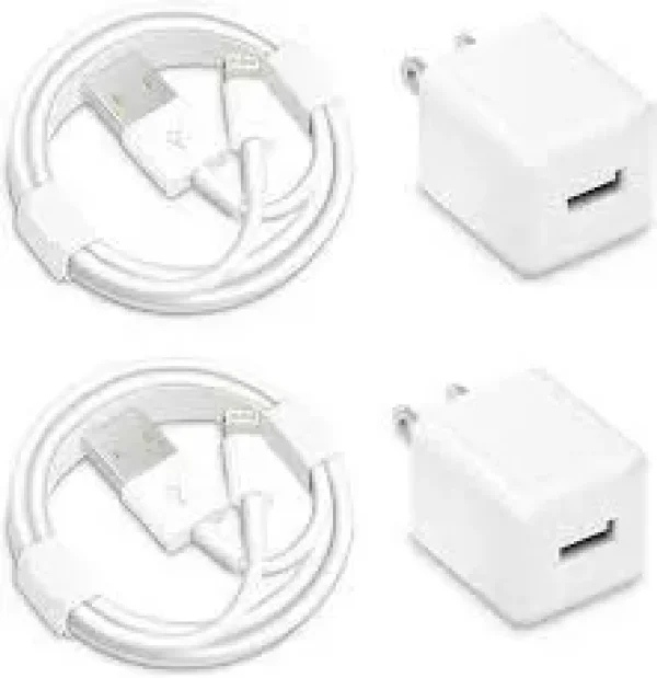 iPhone Charger Lightning Cable Quick Charging Data Sync Cord with 5W USB Wall Charger For iOS X 8 7 6 iPad AirPods