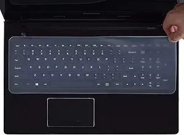 Universal Silicone Keyboard Cover Protector Skin for 15.6"-17.3" Laptop Notebook with Numeric Keypad Keyboard, Ultra Thin Keyboard Cover Waterproof Dustproof - 15 inch /15.6 inch /16 inch /16.4 inch /