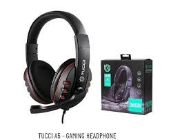 Wired Extra Bass Headphones Headsets TUCCI A5 wired gaming Headset Headphones / Headset With Mic For Voice Call And Gaming