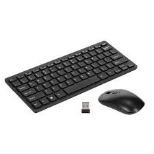 Portable 2.4G Wireless Keyboard 78 Key KM901 Keyboard Mouse Combo Mini Keyboard and Mouse Set Ergonomic Design Office Combo & Mouse Combo For Windows OS Laptops  Compatible system: MAC, Windows 10 /8.