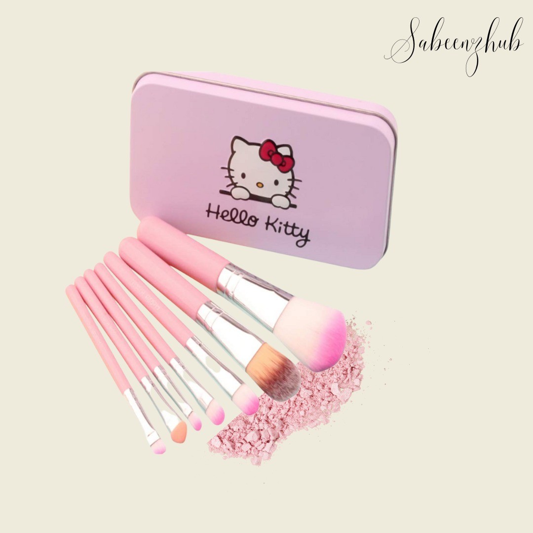 Hello, kitty brush set