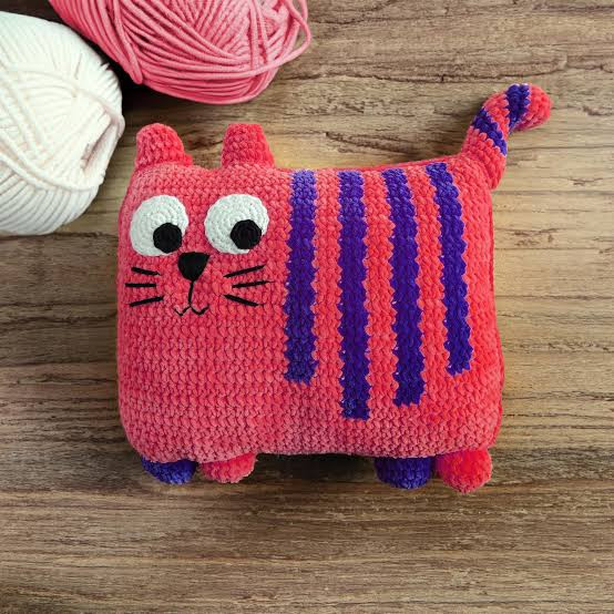 Handmade Crochet Cushion