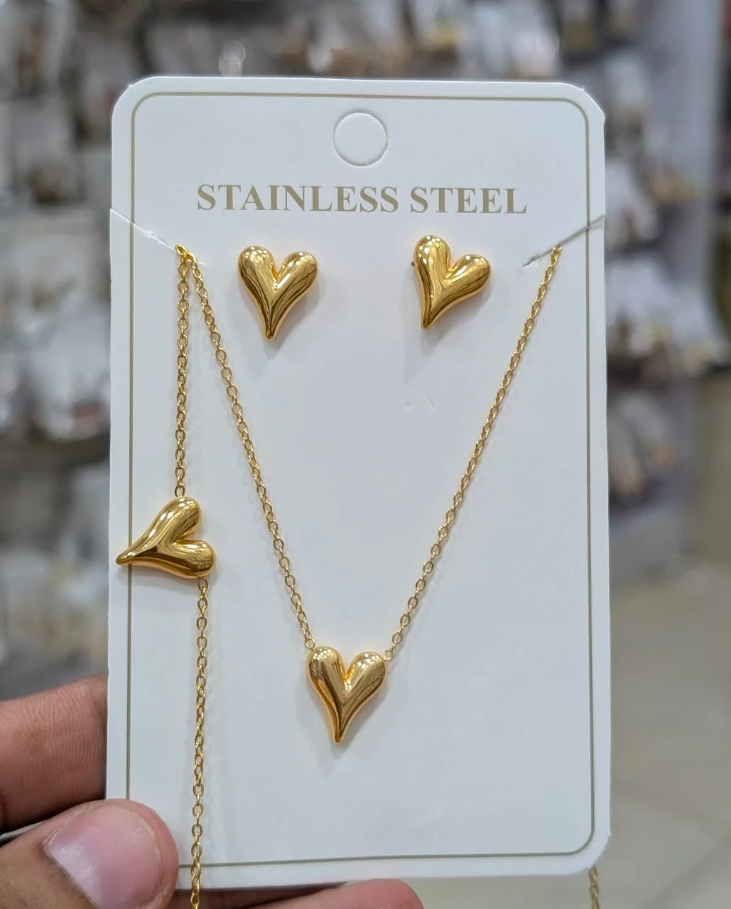 Stainless steel jewellery