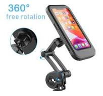 Bike Handlebar Waterproof Case Phone Holder Full Touch | waterproof case for phone holder L-605