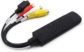 Easycap USB 2.0 Easy Cap Video TV DVD VHS DVR Capture Adapter Easier Cap USB Video Capture Support Win10 for MAC iOS Portable USB 2.0 Video Capture Adapter for Easycap Audio Capture Card VHS to DVD Vi