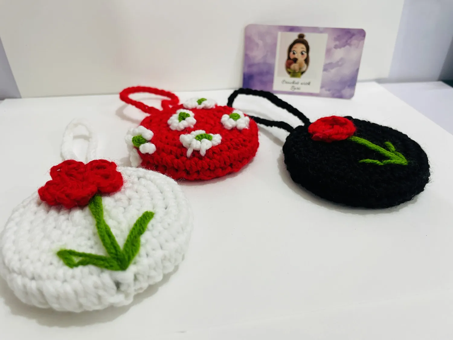 Mirror bag hangings