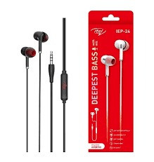 itel - Superior SOUND - Deep Base Handsfree Earphones - (IEP-24)