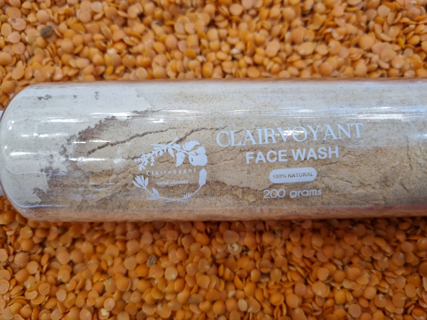 Orange facewash