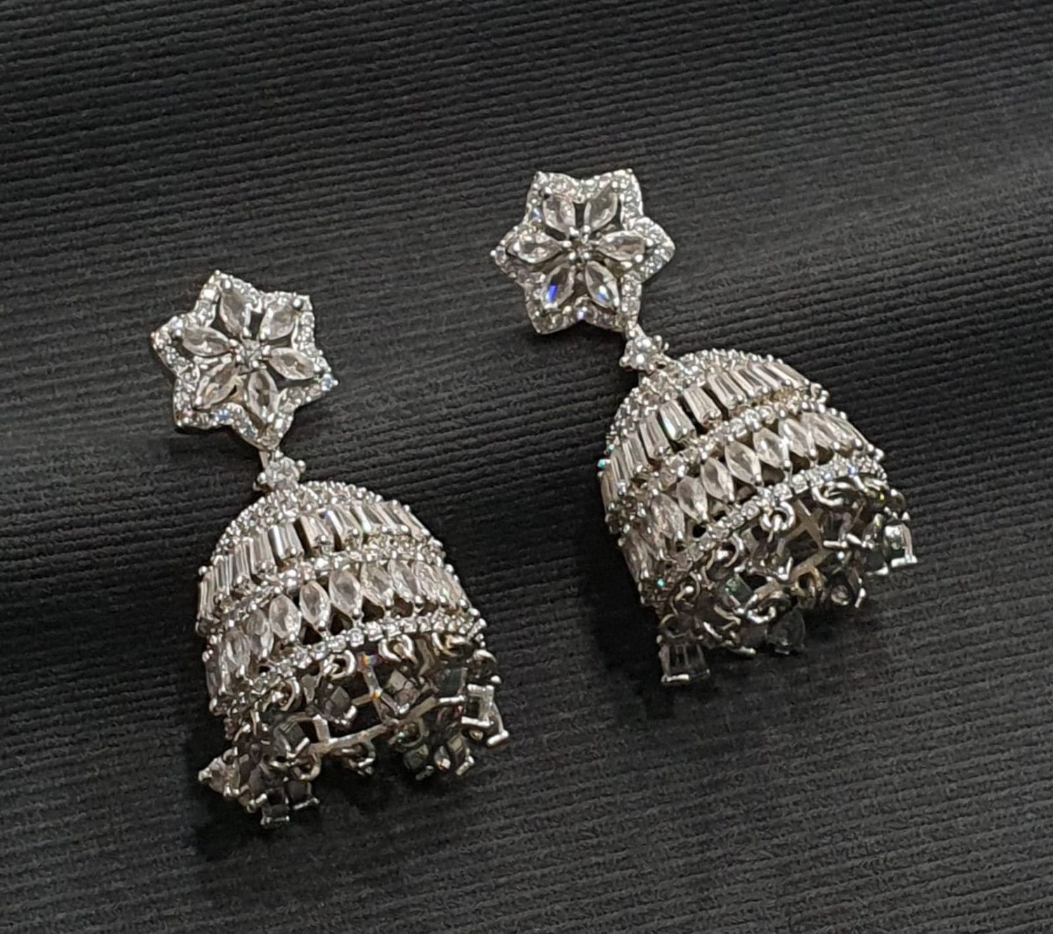 Original A.D Zircone Jhumka