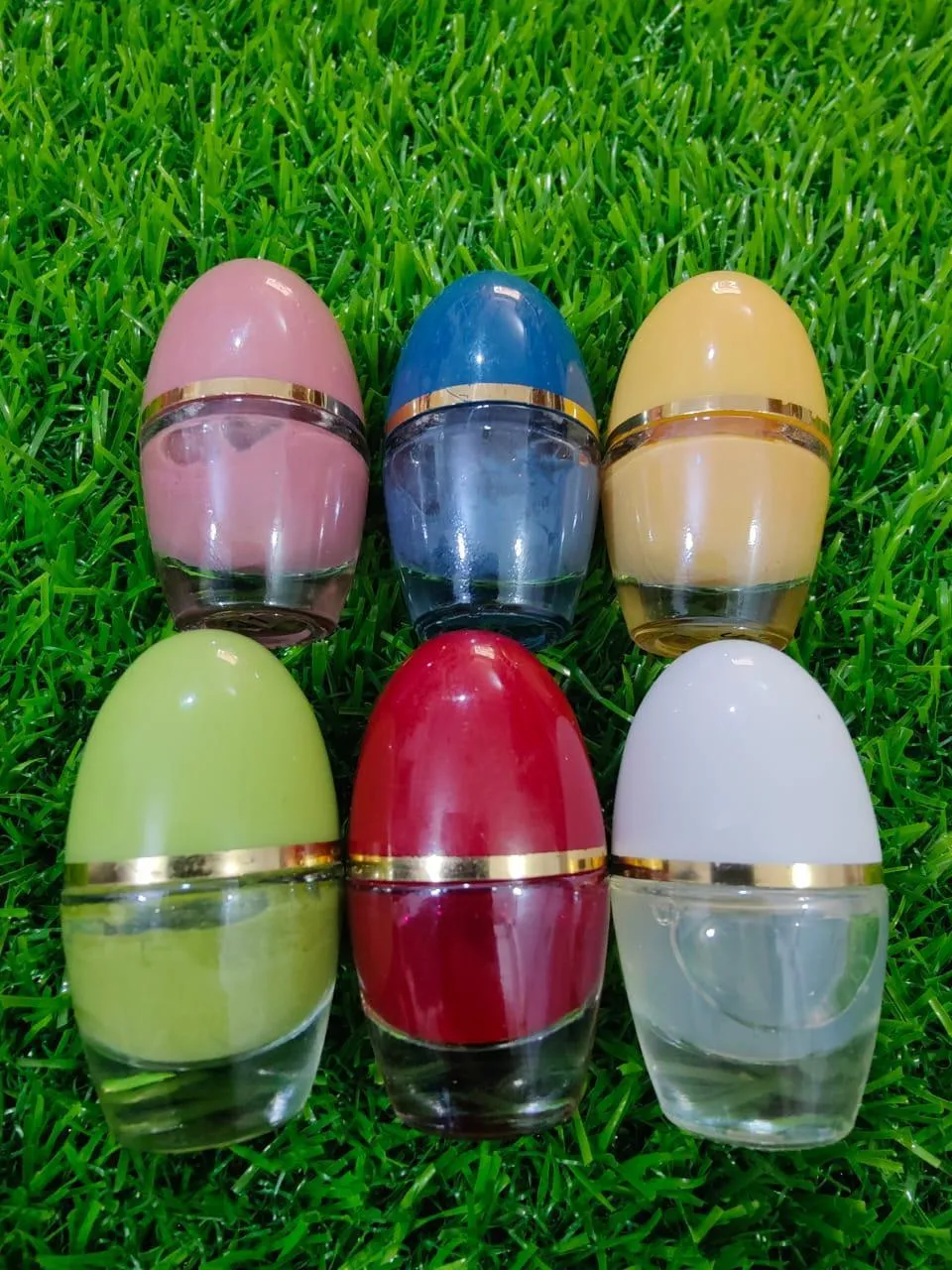 Pack of  6 Peel off nail polish