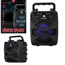 Portable Wireless Bluetooth Speaker KTS-1337 New Version of Speaker Immersive Experience Excellent Quality 9D