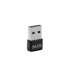 Alfa UW06 150 Mbps Wifi Adapter, Realtek RTL8188FTV USB Dongle, PC Wifi Adapter (Windows 10/11 Plug and Play)