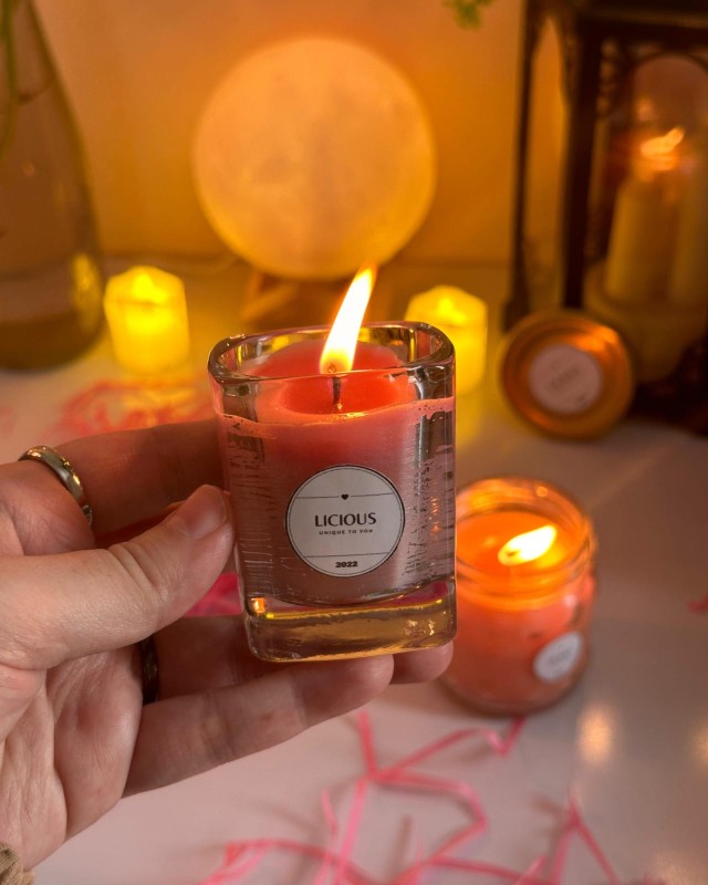 Scented candle in Persian/Irani wax