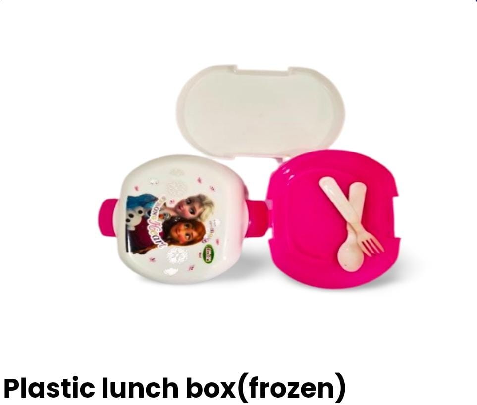 Plastic lunch box  ( frozen )