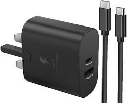 Quality USB C 35W Watt Dual Usb Pd Super Fast Charger Type C Wall Plug a for Samsung S22 Ultra Charger Adapter