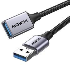 Extension Cable USB 2.0 Male to Female Extension Port 1.5M  Extension Cable Data Transfer for Keyboard, Mouse, Flash Drive, Hard Drive, Printer and More -Blue