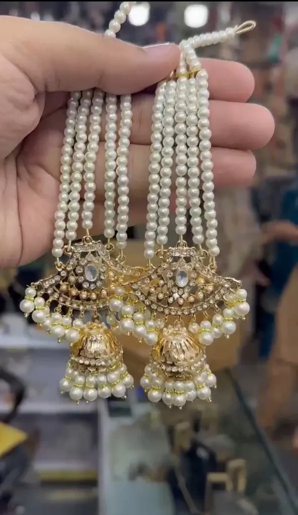 Latest Jhumka drop earrings jewellery for girls