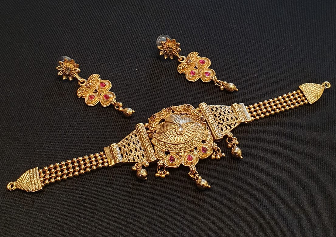 Indian Raj wari Choker Set