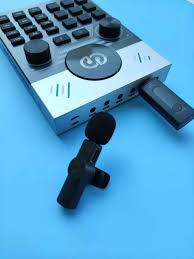 K35 3.5mm Wireless Lavalier Microphone Mic Universal Plug & Play for DSLR, Amplifier, Laptop, PC & Mobile for Audio Live Video Shooting, Streaming, Vlogging & Making Videos with Noise Cancellation for