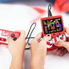 Sup plus Game Box 400 in 1 Double Compatible Game Console with Controler, Portable Game, Unique 400 in 1 FC Games, Super Mario, Multiplaye Game for Kids - Game Box 400 in 1,Handheld Retro Video Game C
