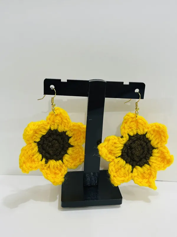 Sunflower Earrings