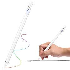 Non-Bluetooth Universal Stylus Pen with Type C Charging |High-Precision Digital Pencil |Compatible for iPhone, Ipad, Samsung, Android Tablets & Touch Screens Phones with Battery Level light Palm Rejec